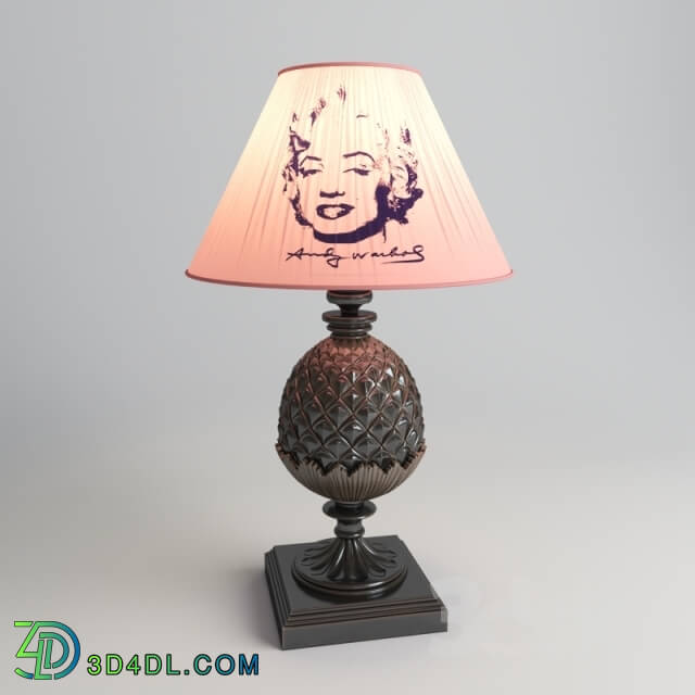 Table lamp - lamp_pineapple