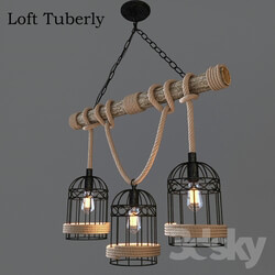 Ceiling light - Ceiling chandelier Loft Tuberly 