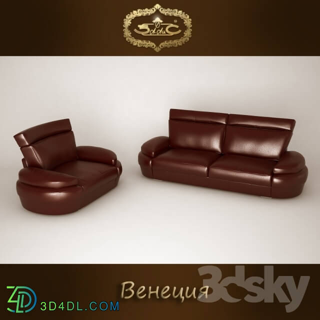 Sofa - Three-piece suite in Venice