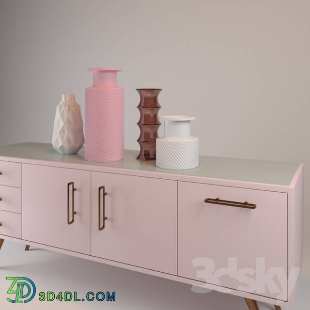 Sideboard _ Chest of drawer - DIAZ CHEST curbstone