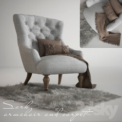 Arm chair - Armchair Sark 