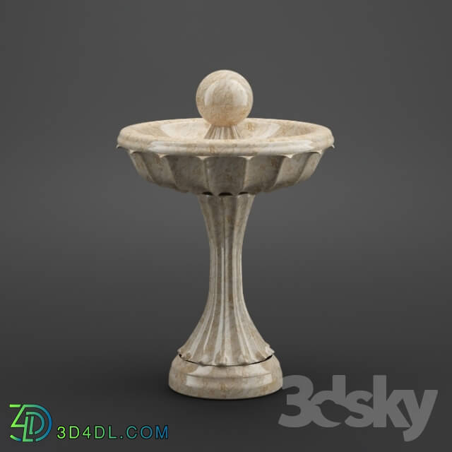 Other architectural elements - Marble fountain