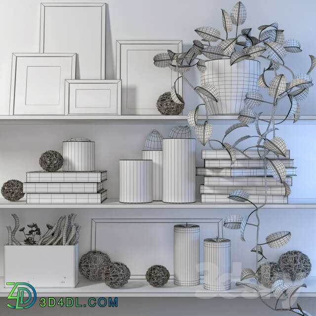 Decorative set - Decor shelves