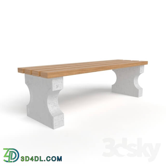 Other architectural elements - bench