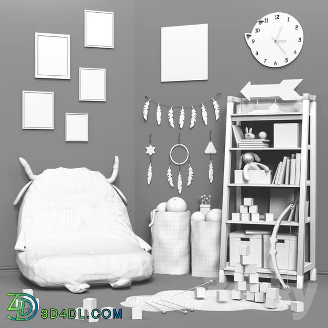 Miscellaneous - Toys and furniture _2 options_ set 29