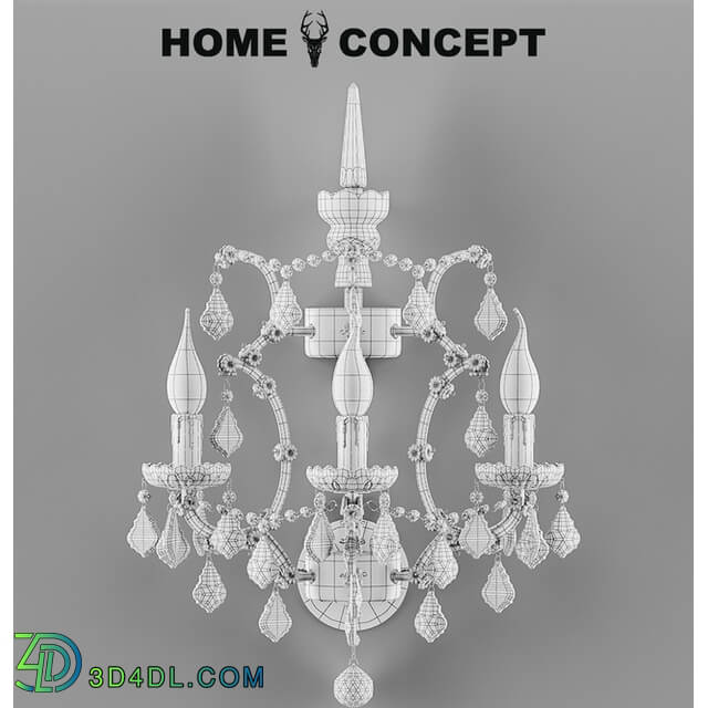 Wall light - OM Sconce Crystal_ Crystal Sconce.