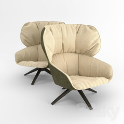 Arm chair - Tabano B _ B Italia _ Armchair 