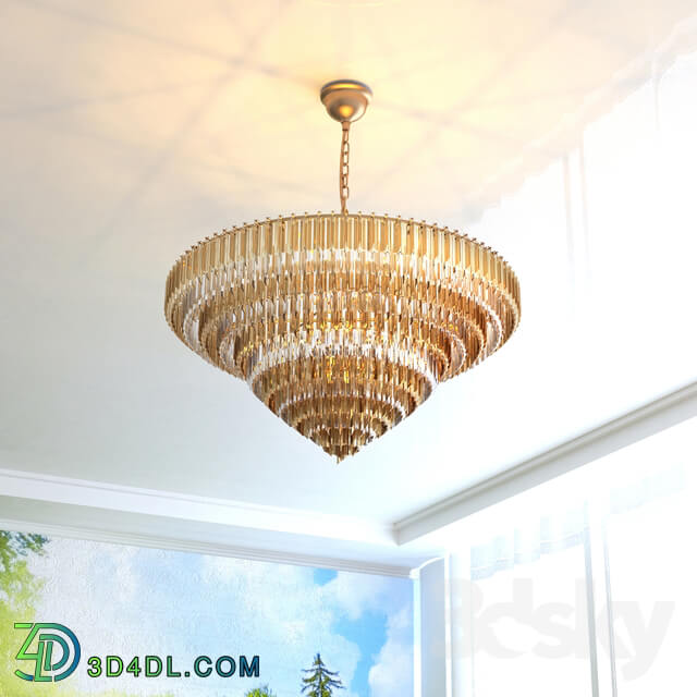 Ceiling light - Divinare Frizzante 1683Q01 LM-16 OM