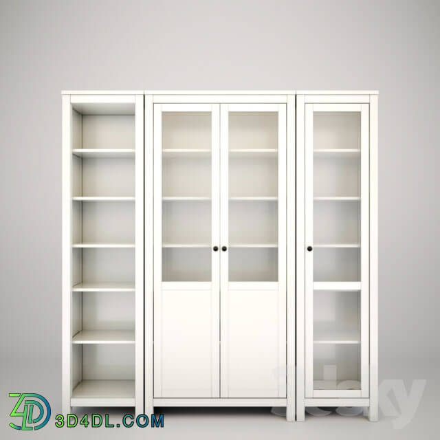 Wardrobe _ Display cabinets - Ikea Hemnes _storage solution in the living room_