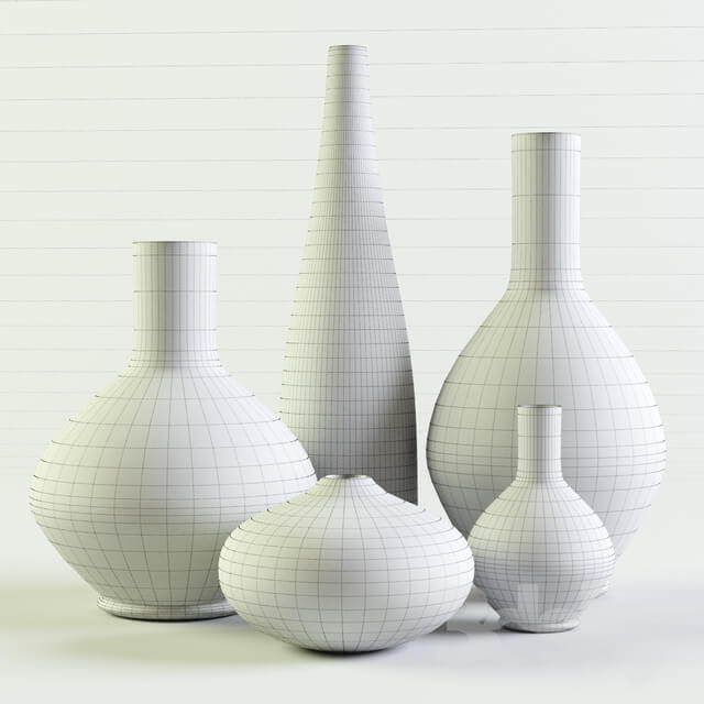 Vase - Vases - set 02