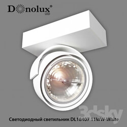Spot light - Type LED lamp DL18407 11WW-White 