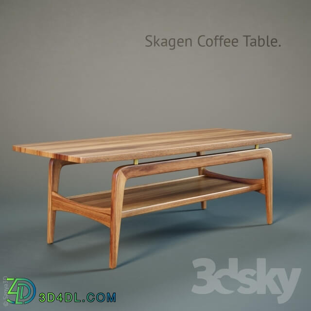 Table - Skagen Coffee Table by Design Within Reac