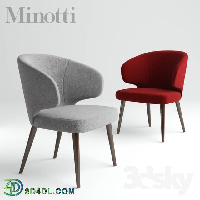 Table _ Chair - Minotti_ chair ASTON_ table MORGAN