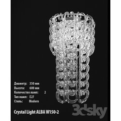 Ceiling light - Crystal Light ALBA 