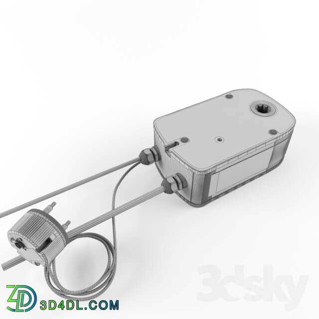 Miscellaneous - Drive the fire damper with termorazmykayuschim device_ Built-in spring_ IP54_ BLF230-T