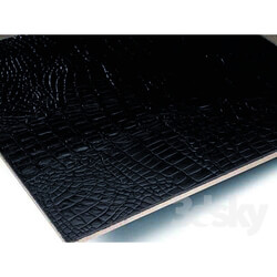 Floor coverings - leather tiles 