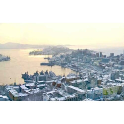 Panorama - Panorama of Vladivostok in winter 