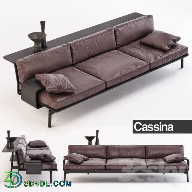 Sofa - Cassina 288 Sled Three Seater Sofa