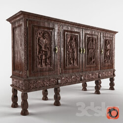Sideboard _ Chest of drawer - Chest Renaissance 
