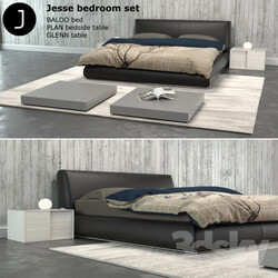 Bed - Baldo bed set 