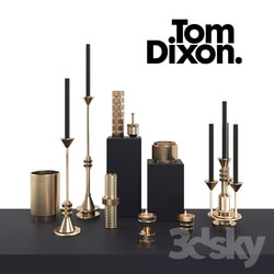 Decorative set - Tom Dixon COG Candle Collection 