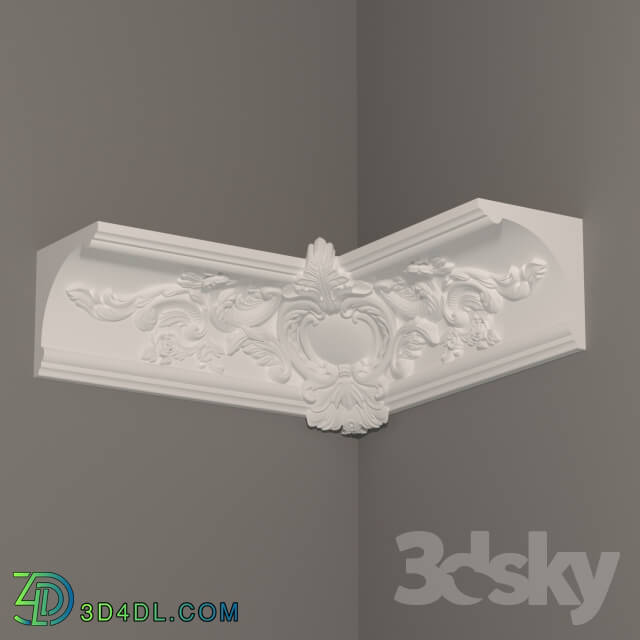 Decorative plaster - Stucco molding_ cornice