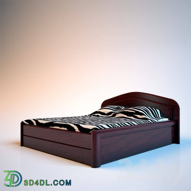 Bed - Mahogany bed