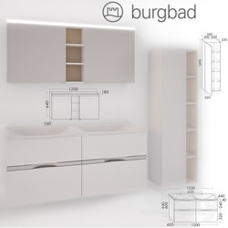 Bathroom furniture - Burgbad collection has Orell 