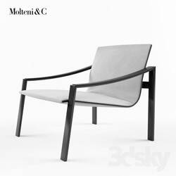 Arm chair - MOLTENI _amp_ C - Allure Armchair 