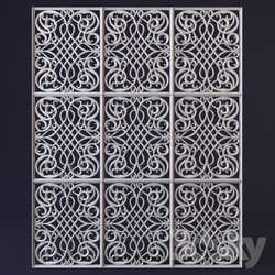 Other decorative objects - Decorative carved panel 