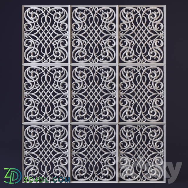 Other decorative objects - Decorative carved panel