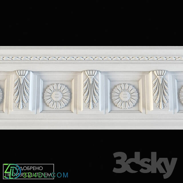 Decorative plaster - Cornice