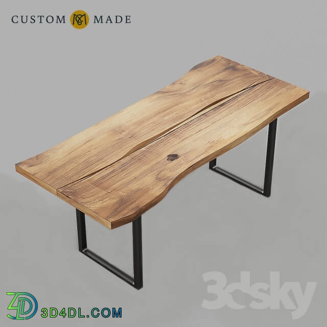 Table - Wood Slab Table