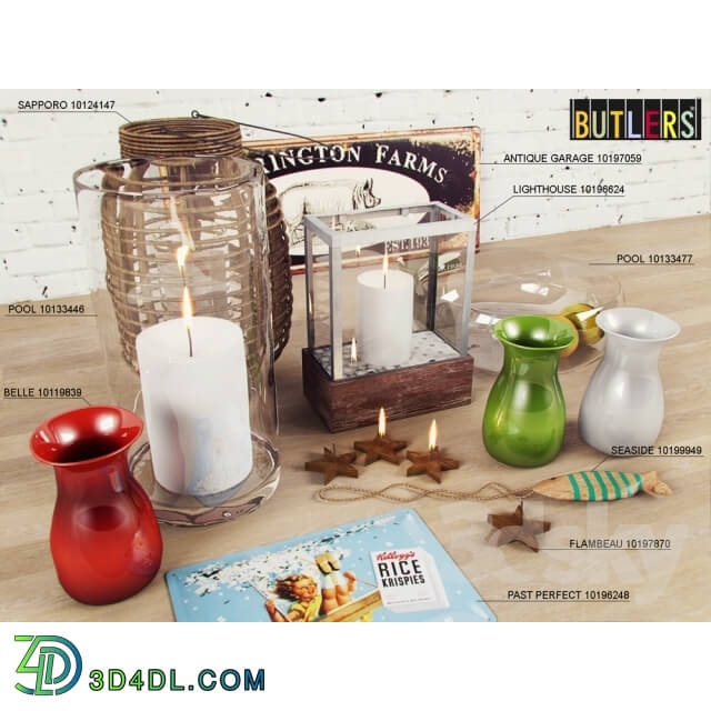 Other decorative objects - Butlers decorative set