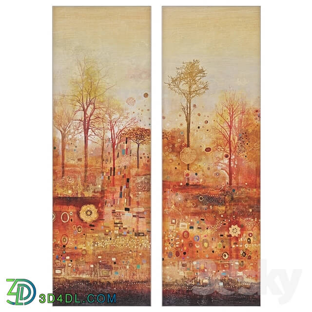 Frame - Autumn Delight Canvas Art _Set of 2_