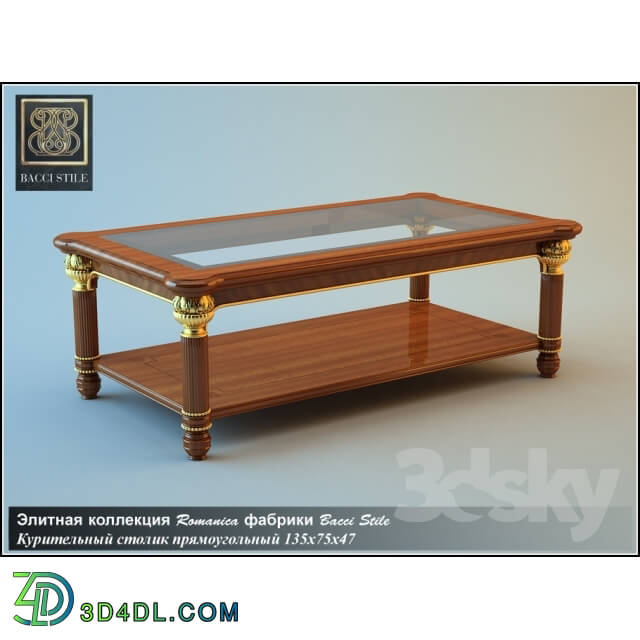 Table - Smoking table _ Bacci Stile