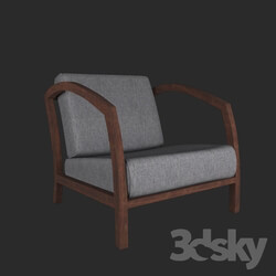 Arm chair - Armchair Baxton Studio Velda Modern Accent Chair 