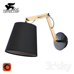 Wall light - Arte Lamp A5700AP-1BK PINOCCIO sconce _wall lamp_ 