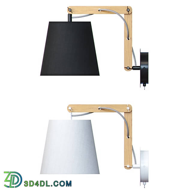 Wall light - Arte Lamp A5700AP-1BK PINOCCIO sconce _wall lamp_