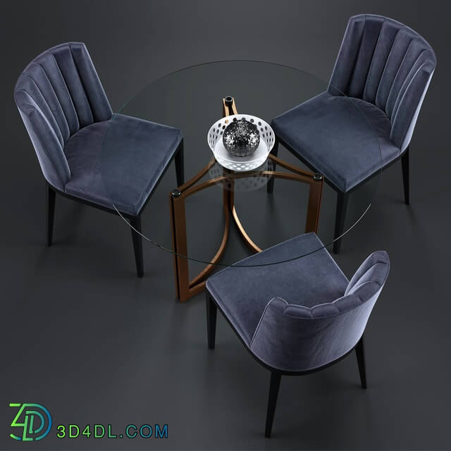 Table _ Chair - Bespoke Dining Chair 418 _ Cino Dining Table