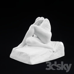 Sculpture - Rersting nude 