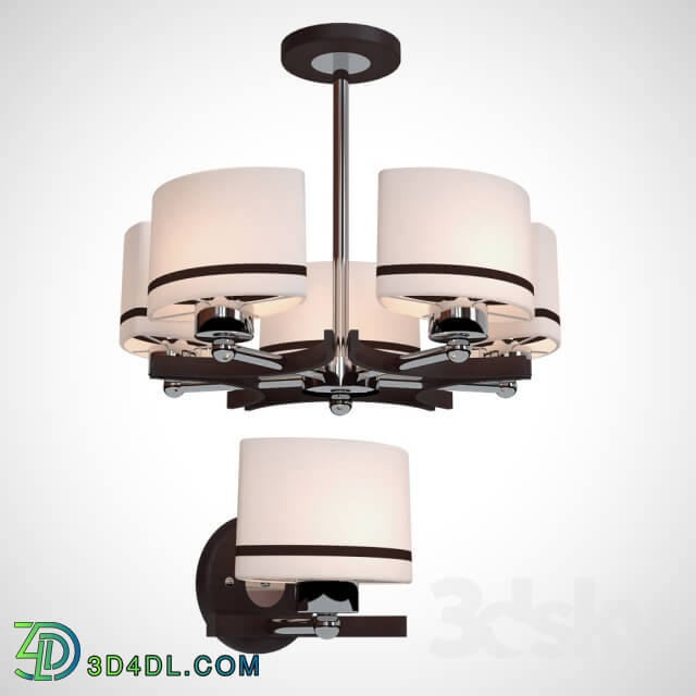 Ceiling light - chandelier and sconces modern hoff