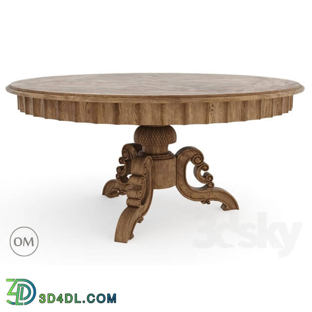 Table - Curations Limited _ FRENCH ROUND TABLE