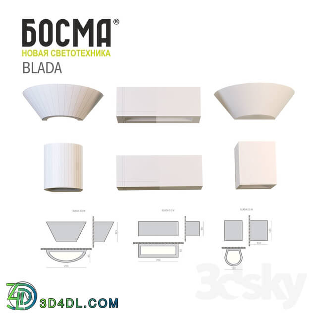 Wall light - BLADA _ BOSMA