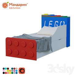 Bed - Bed for children with extra bed 
