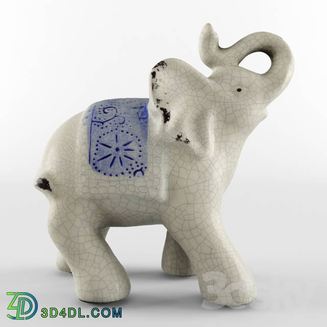 Sculpture - Estrada Elephants Figurine