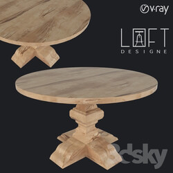 Table - Table LoftDesigne 10792 model 