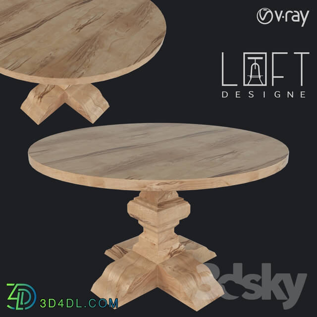 Table - Table LoftDesigne 10792 model