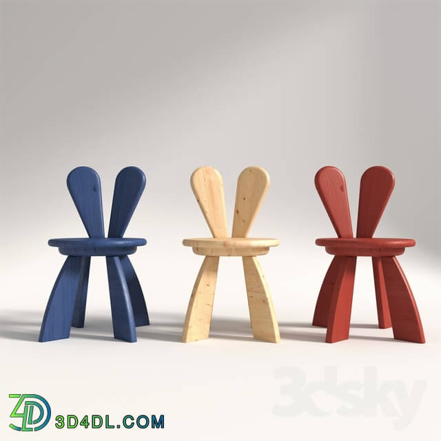Table _ Chair - Rabbit chair WF Hiromatsu Kid