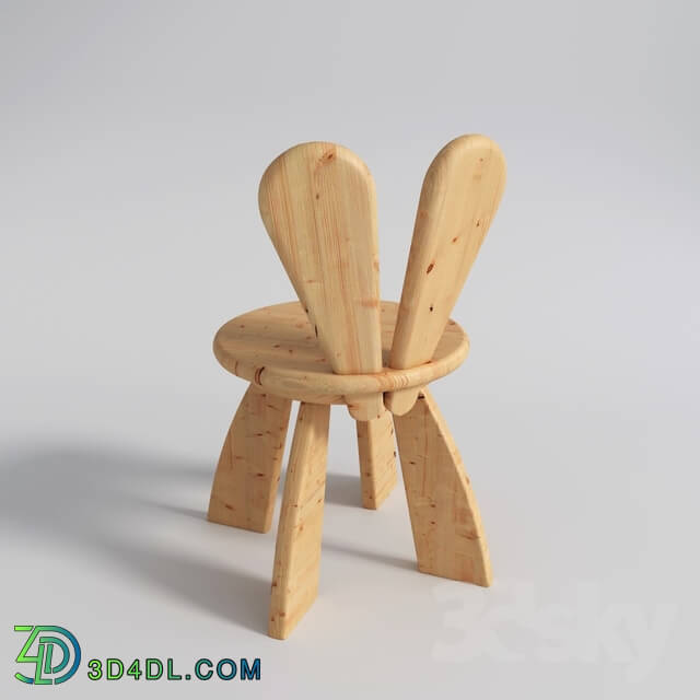 Table _ Chair - Rabbit chair WF Hiromatsu Kid